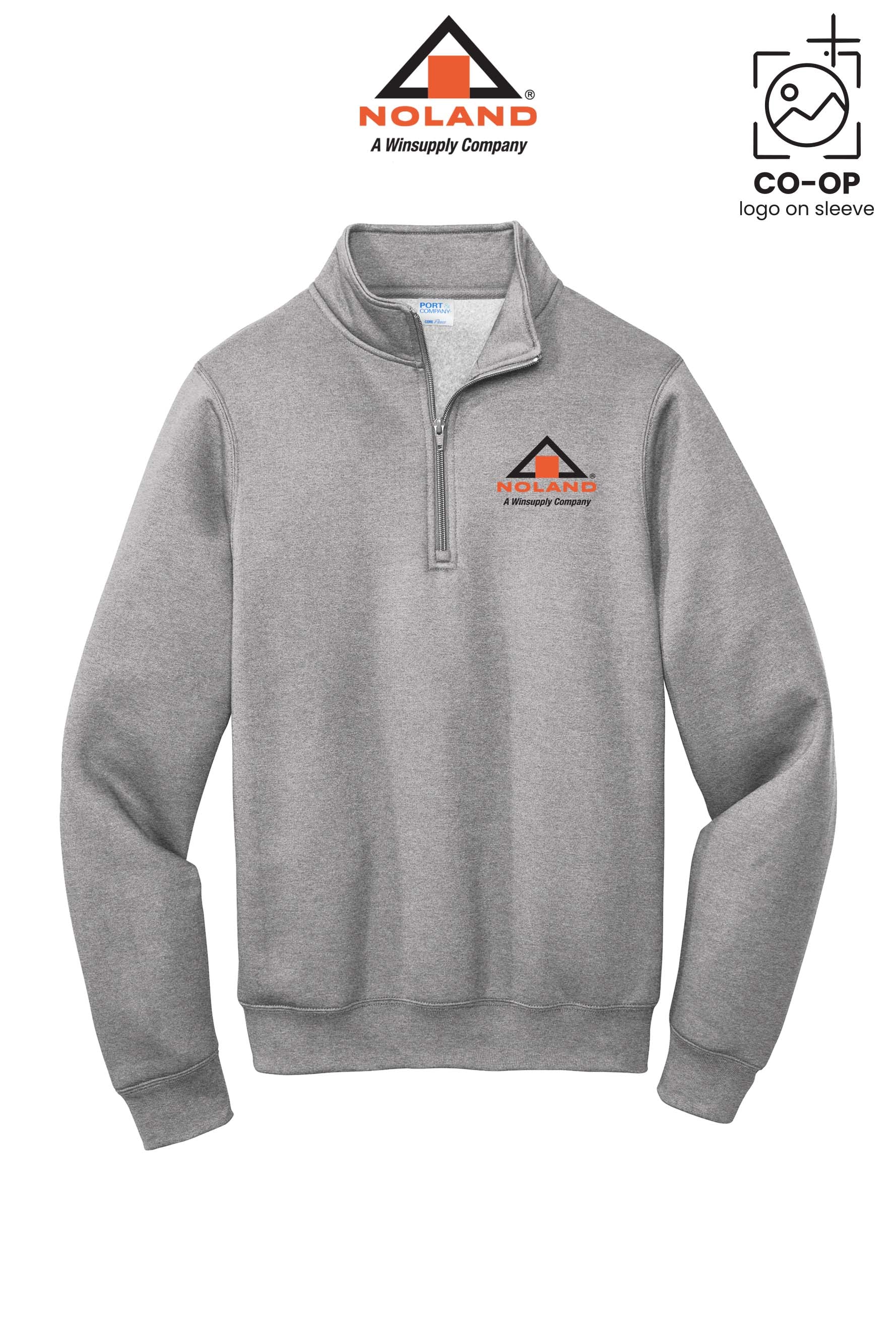 Port & Co™ Core Fleece 1/4-Zip Pullover Sweatshirt - Noland of Augusta GA