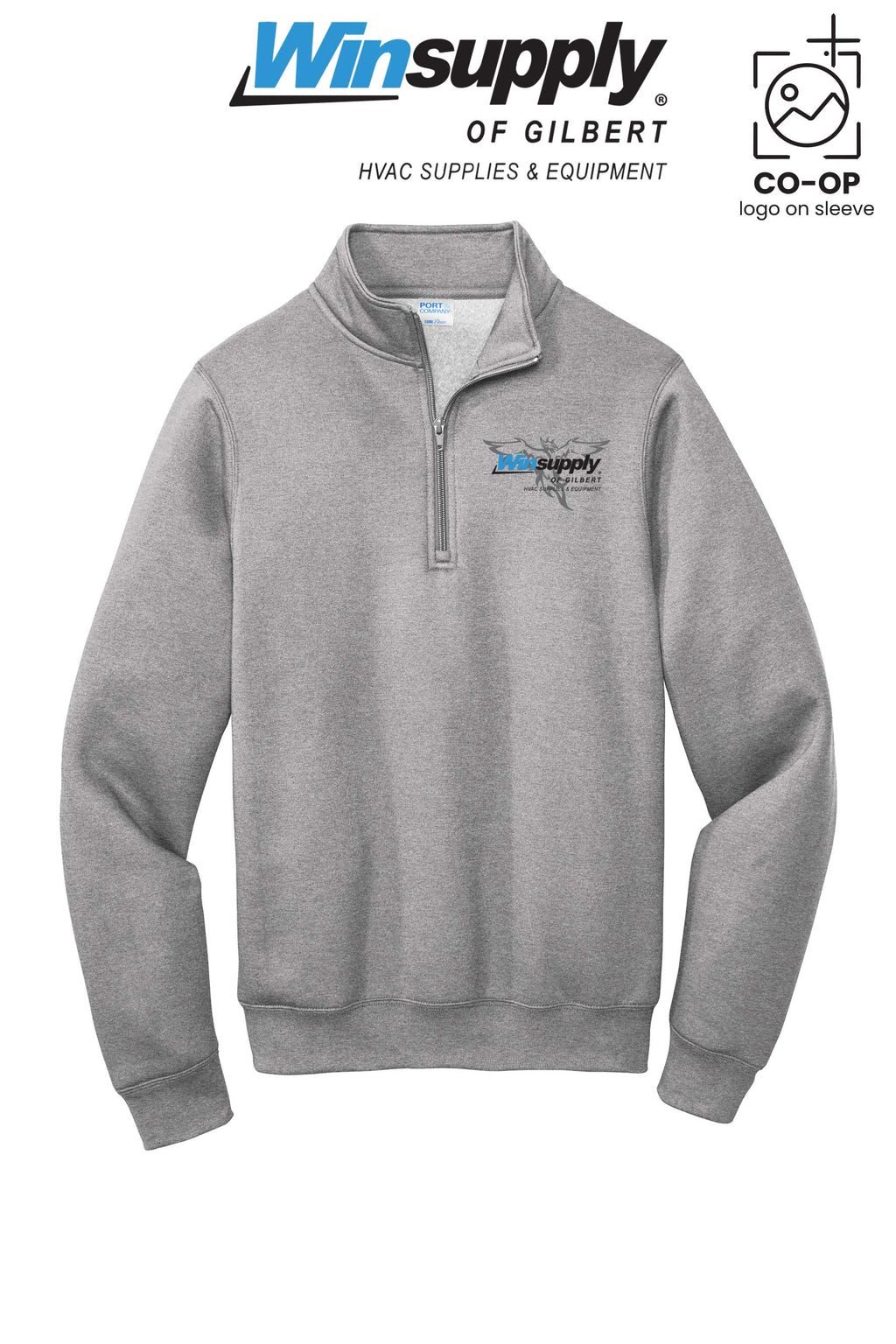Port & Co™ Core Fleece 1/4-Zip Pullover Sweatshirt - Winsupply of Gilbert
