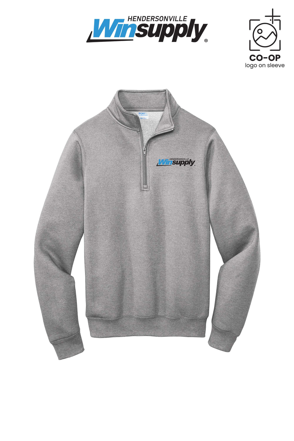 Port & Co™ Core Fleece 1/4-Zip Pullover Sweatshirt - Winsupply of Hendersonville