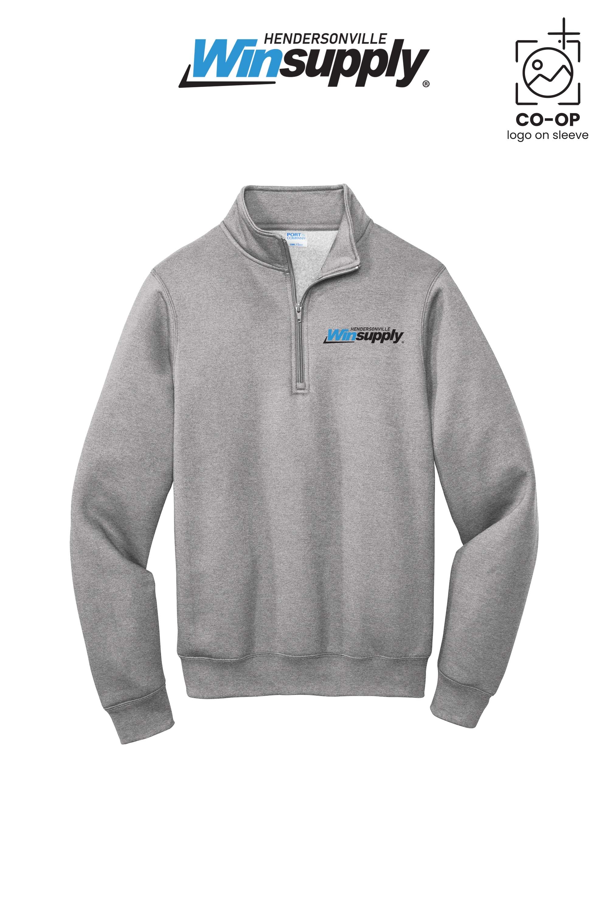 Port & Co™ Core Fleece 1/4-Zip Pullover Sweatshirt - Winsupply of Hendersonville