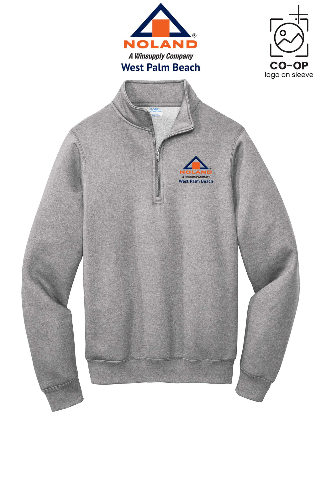 Port & Co™ Core Fleece 1/4-Zip Pullover Sweatshirt - Noland West Palm Beach