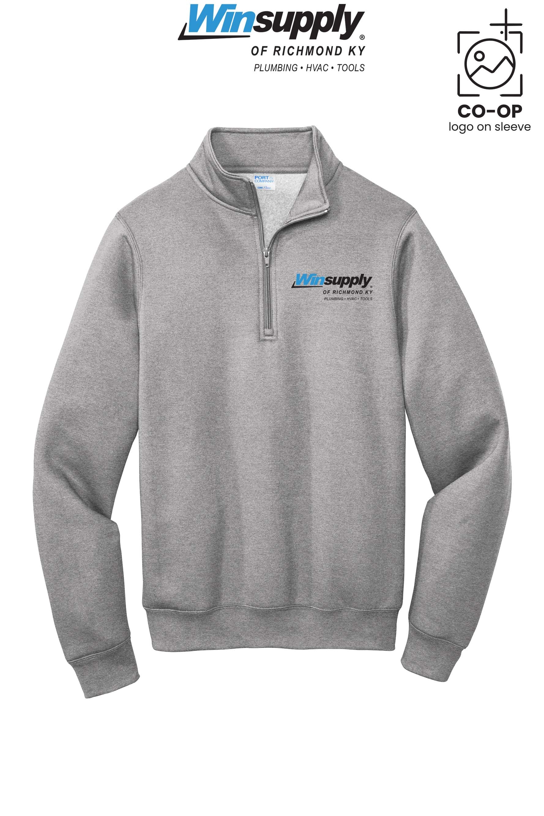 Port & Co™ Core Fleece 1/4-Zip Pullover Sweatshirt - Winsupply of Richmond KY