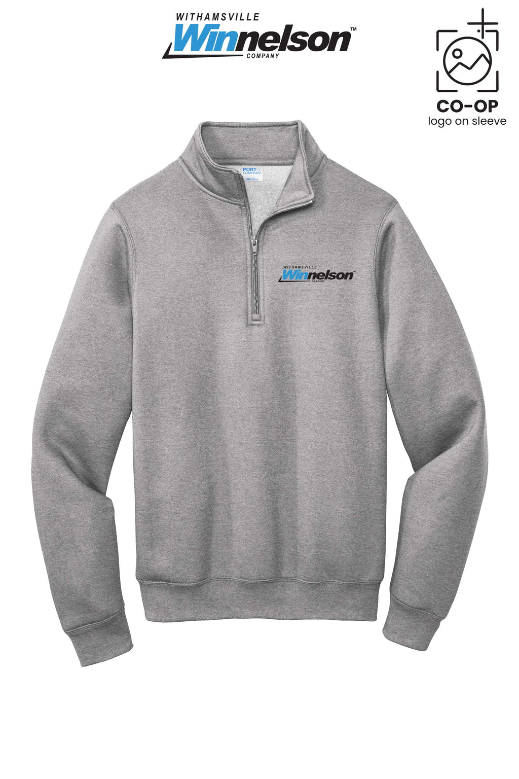 Port & Co™ Core Fleece 1/4-Zip Pullover Sweatshirt - Withamsville Winnelson