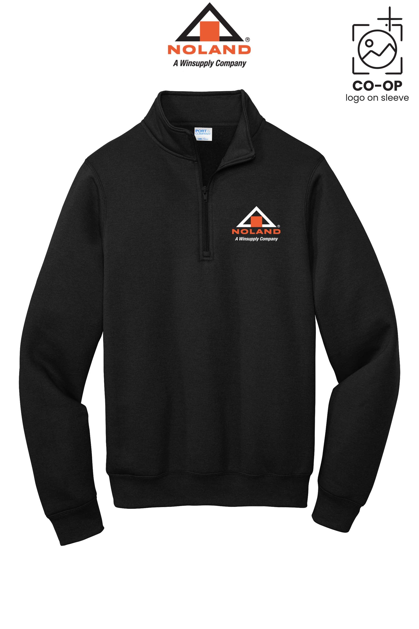 Port & Co™ Core Fleece 1/4-Zip Pullover Sweatshirt - Noland of Augusta GA