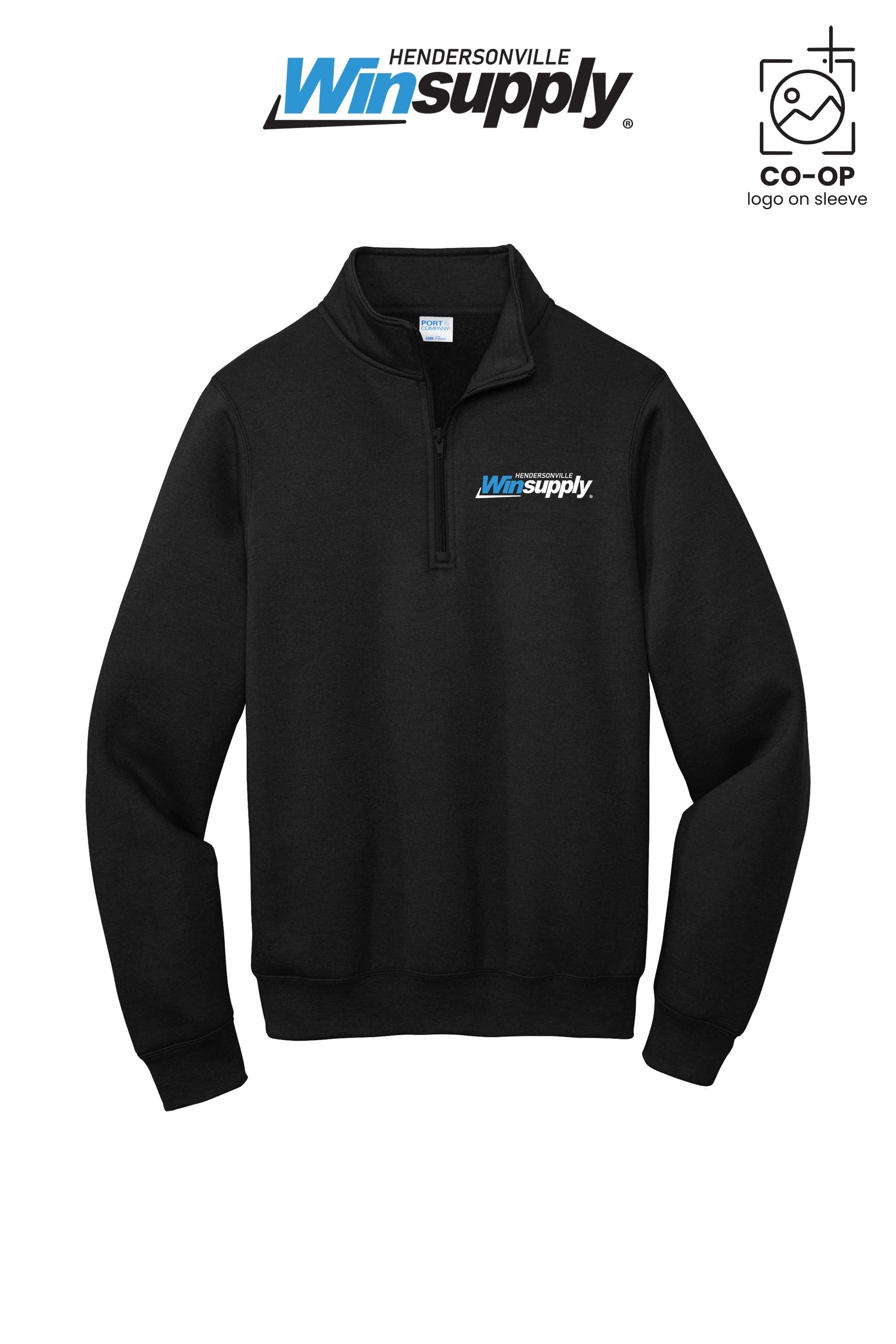 Port & Co™ Core Fleece 1/4-Zip Pullover Sweatshirt - Winsupply of Hendersonville