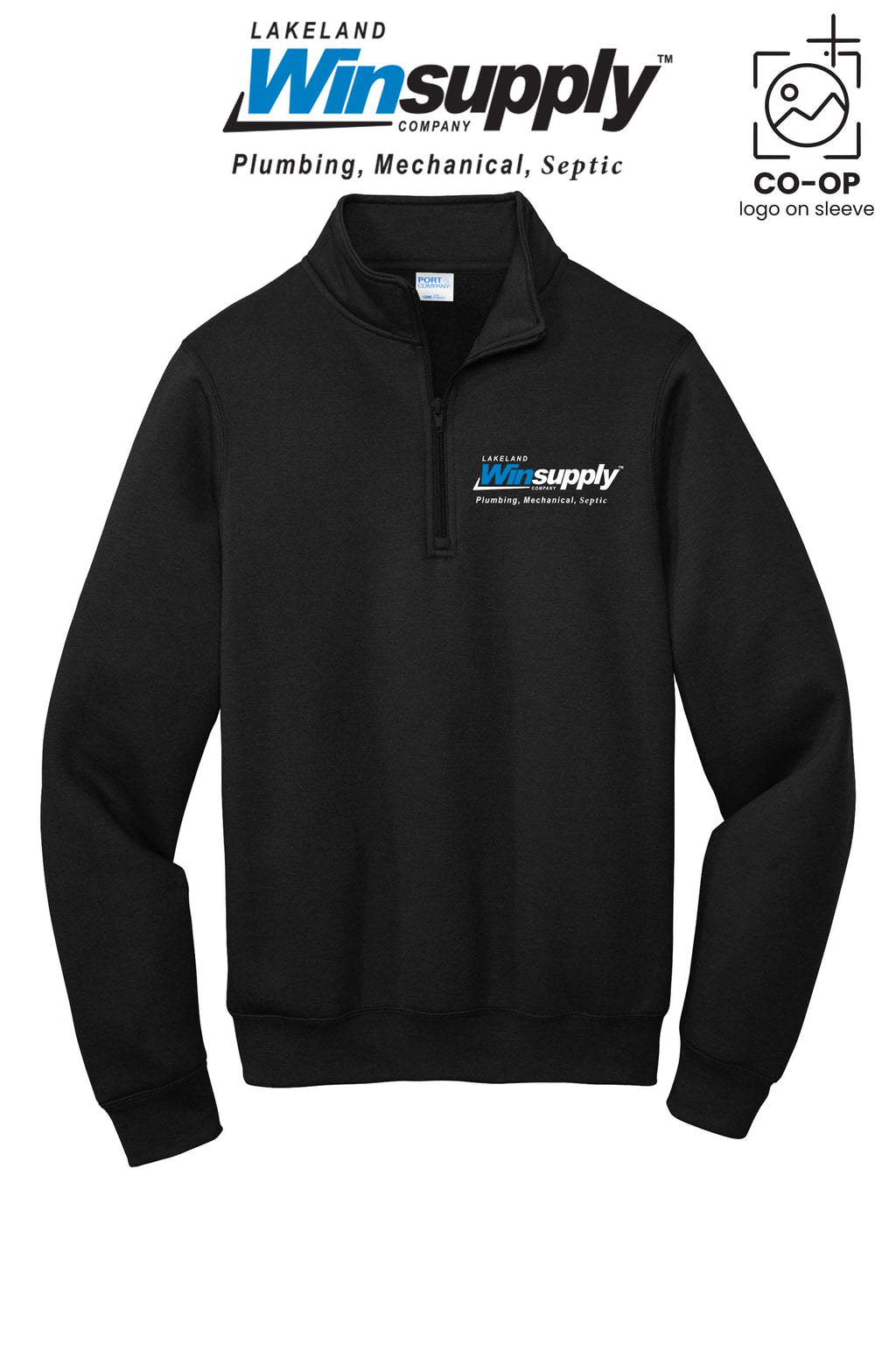 Port & Co™ Core Fleece 1/4-Zip Pullover Sweatshirt - Lakeland Winsupply