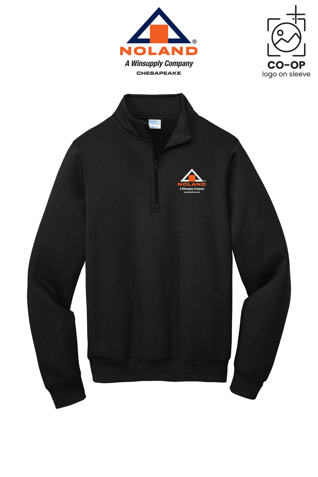 Port & Co™ Core Fleece 1/4-Zip Pullover Sweatshirt - Noland Company Chesapeake