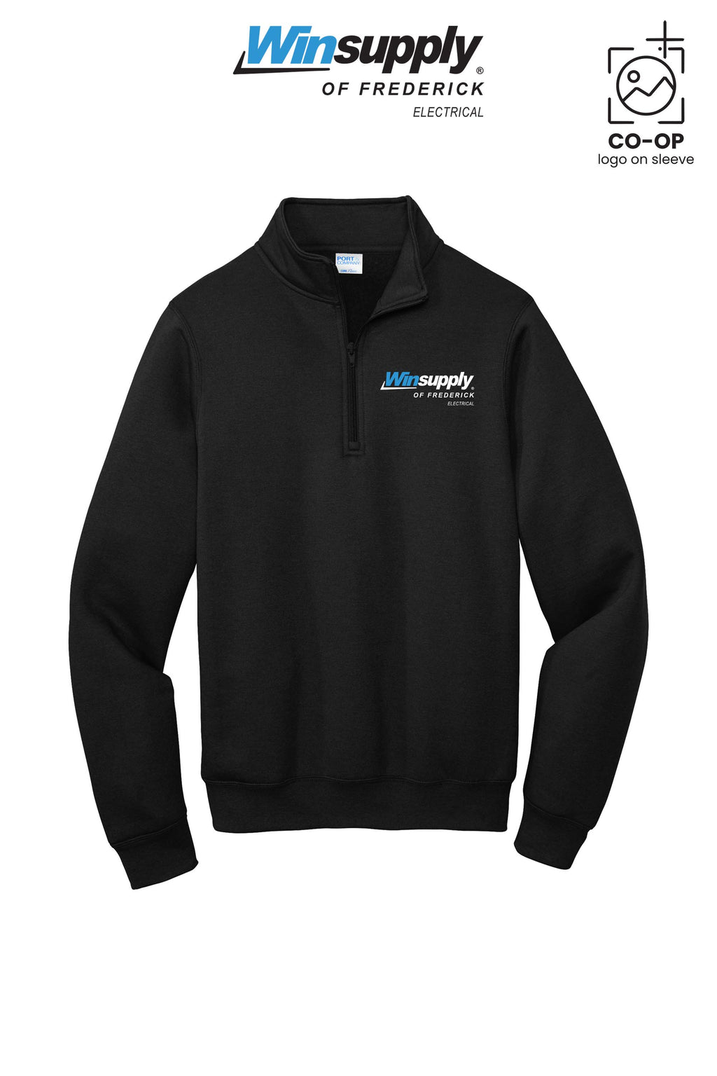 Port & Co™ Core Fleece 1/4-Zip Pullover Sweatshirt - Winsupply of Frederick