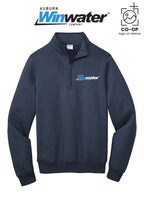 Port & Co™ Core Fleece 1/4-Zip Pullover Sweatshirt - Auburn Winwater
