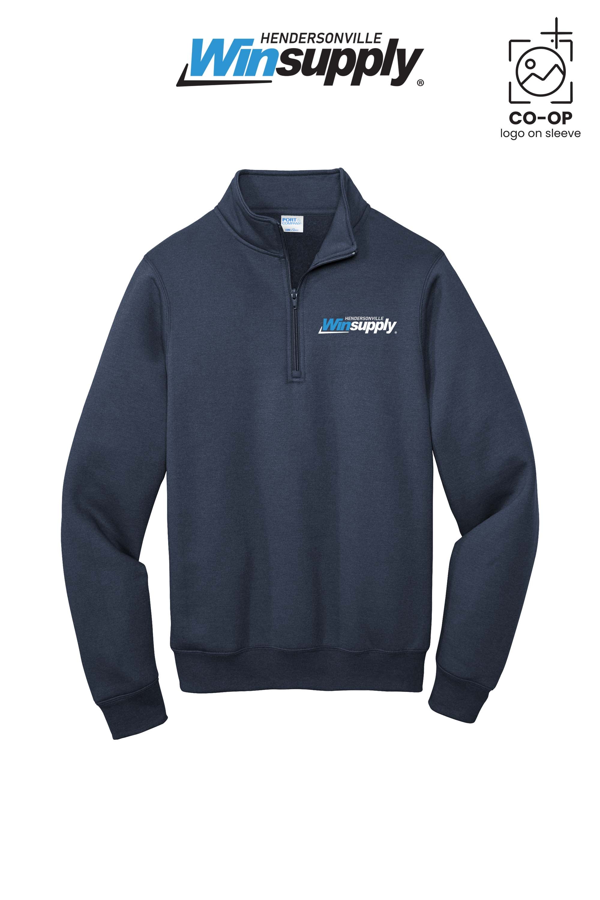 Port & Co™ Core Fleece 1/4-Zip Pullover Sweatshirt - Winsupply of Hendersonville