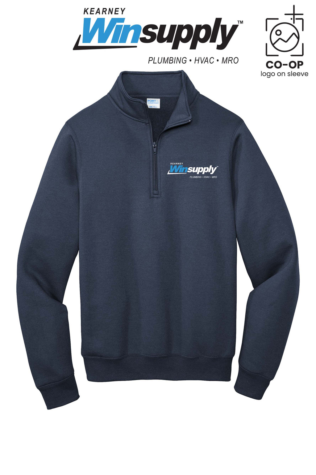 Port & Co™ Core Fleece 1/4-Zip Pullover Sweatshirt - Kearney Winsupply