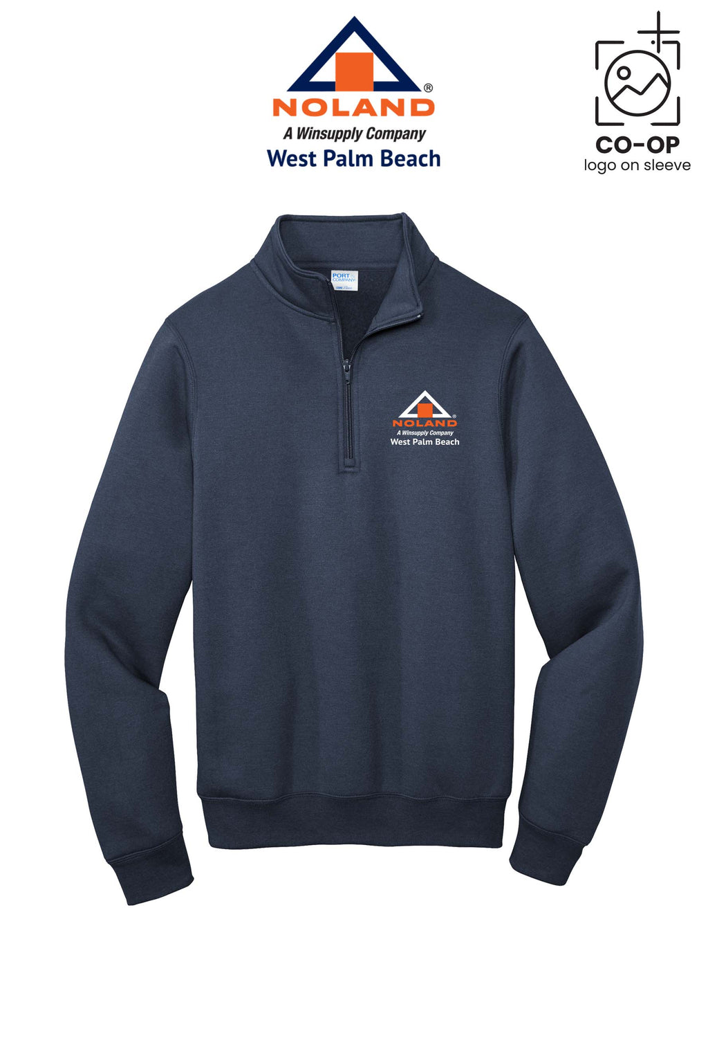 Port & Co™ Core Fleece 1/4-Zip Pullover Sweatshirt - Noland West Palm Beach