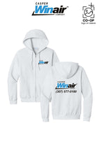 Port & Co™ Core Fleece Full-Zip Hooded Sweatshirt - Casper Winair