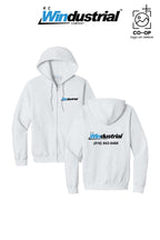 Port & Co™ Core Fleece Full-Zip Hooded Sweatshirt - KC Windustrial