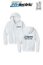 Port & Co™ Core Fleece Full-Zip Hooded Sweatshirt - Jacksonville Winlectric