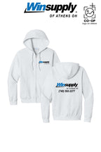Port & Co™ Core Fleece Full-Zip Hooded Sweatshirt - Winsupply of Athens OH