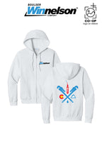 Port & Co™ Core Fleece Full-Zip Hooded Sweatshirt - Boulder Winnelson