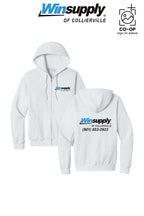 Port & Co™ Core Fleece Full-Zip Hooded Sweatshirt - Winsupply of Collierville
