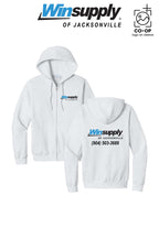 Port & Co™ Core Fleece Full-Zip Hooded Sweatshirt - Winsupply of Jacksonville