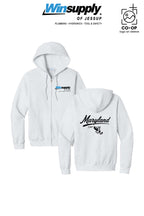 Port & Co™ Core Fleece Full-Zip Hooded Sweatshirt - Winsupply of Jessup