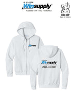 Port & Co™ Core Fleece Full-Zip Hooded Sweatshirt - M. Cooper Winsupply Co.