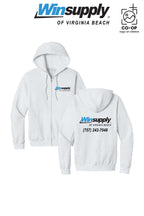 Port & Co™ Core Fleece Full-Zip Hooded Sweatshirt - Winsupply Virginia Beach VA