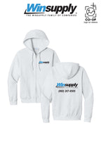 Port & Co™ Core Fleece Full-Zip Hooded Sweatshirt - Winsupply of West Hartford