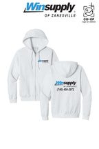 Port & Co™ Core Fleece Full-Zip Hooded Sweatshirt - Winsupply of Zanesville