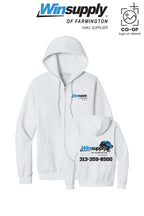 Port & Co™ Core Fleece Full-Zip Hooded Sweatshirt - Winsupply of Farmington