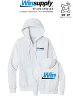 Port & Co™ Core Fleece Full-Zip Hooded Sweatshirt - Winsupply of Los Angeles