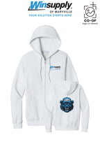 Port & Co™ Core Fleece Full-Zip Hooded Sweatshirt - Winsupply of Maryville