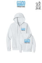 Port & Co™ Core Fleece Full-Zip Hooded Sweatshirt - MSI Supply Houston