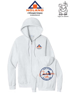 Port & Co™ Core Fleece Full-Zip Hooded Sweatshirt - Noland Company Chesapeake