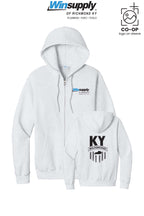 Port & Co™ Core Fleece Full-Zip Hooded Sweatshirt - Winsupply of Richmond KY