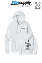 Port & Co™ Core Fleece Full-Zip Hooded Sweatshirt - Winsupply of Seymour IN