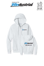 Port & Co™ Core Fleece Full-Zip Hooded Sweatshirt - Charlotte Windustrial
