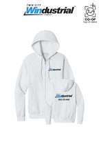 Port & Co™ Core Fleece Full-Zip Hooded Sweatshirt - Twin City Windustrial