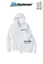 Port & Co™ Core Fleece Full-Zip Hooded Sweatshirt - Dayton Winfastener