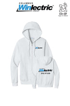 Port & Co™ Core Fleece Full-Zip Hooded Sweatshirt - Columbus Winlectric