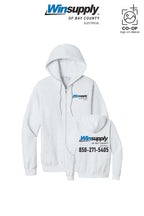 Port & Co™ Core Fleece Full-Zip Hooded Sweatshirt - Winsupply Bay County FL
