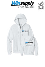 Port & Co™ Core Fleece Full-Zip Hooded Sweatshirt - Winsupply of Mt. Pleasant