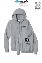 Port & Co™ Core Fleece Full-Zip Hooded Sweatshirt - Winsupply of Richmond KY