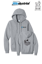 Port & Co™ Core Fleece Full-Zip Hooded Sweatshirt - Windustrial Triple Cities