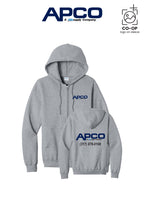 Port & Co™ Core Fleece Full-Zip Hooded Sweatshirt - APCO Supply - Indianapolis