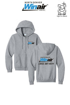 Port & Co™ Core Fleece Full-Zip Hooded Sweatshirt - North Denver Winair
