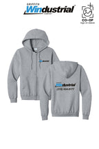 Port & Co™ Core Fleece Full-Zip Hooded Sweatshirt - Griffith Windustrial