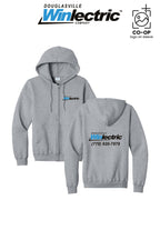 Port & Co™ Core Fleece Full-Zip Hooded Sweatshirt - Douglasville Winlectric