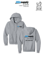 Port & Co™ Core Fleece Full-Zip Hooded Sweatshirt - Winsupply of Daphne