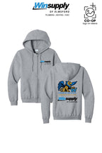 Port & Co™ Core Fleece Full-Zip Hooded Sweatshirt - Winsupply of Elmsford