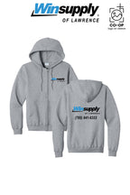 Port & Co™ Core Fleece Full-Zip Hooded Sweatshirt - Winsupply of Lawrence